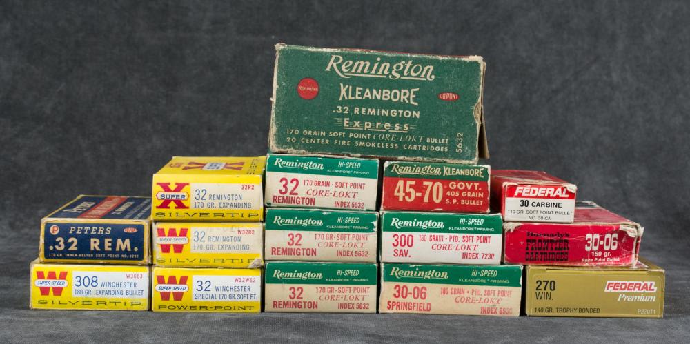COLLECTION OF RIFLE AMMUNITION COLLECTION 30a231