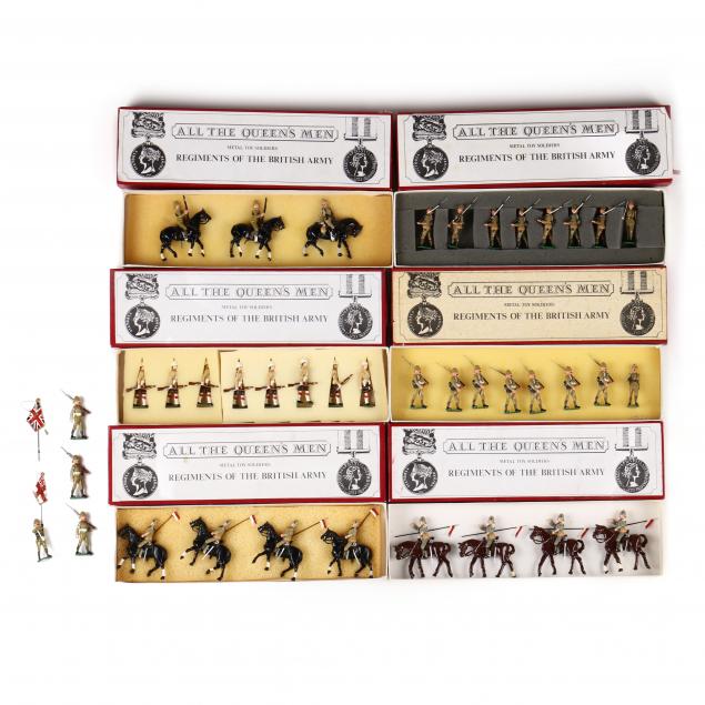 ALL THE QUEEN S MEN MILITARY MINIATURES  30a5fa
