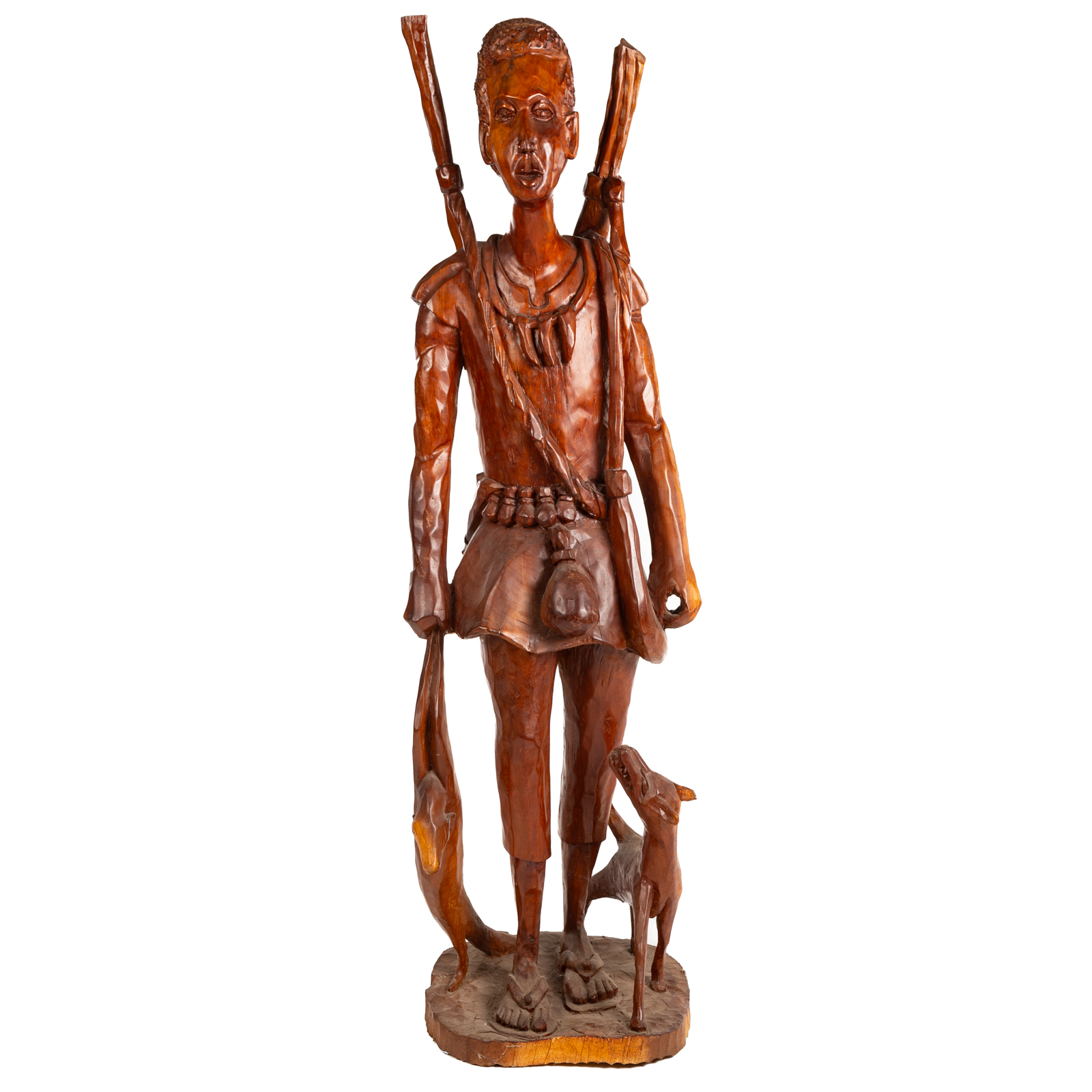 WEST AFRICAN CARVED FIGURE OF 3087ff