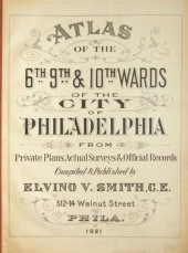 4 vols.  Philadelphia Ward Atlases.