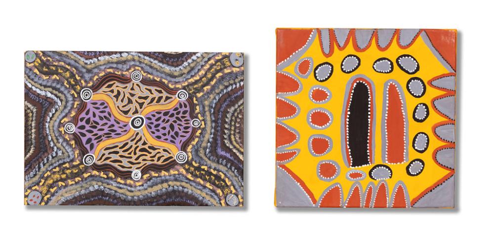 TWO ABORIGINAL WORKS1st by Emily 308bc5