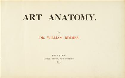1 vol Rimmer William Art Anatomy  4daf3