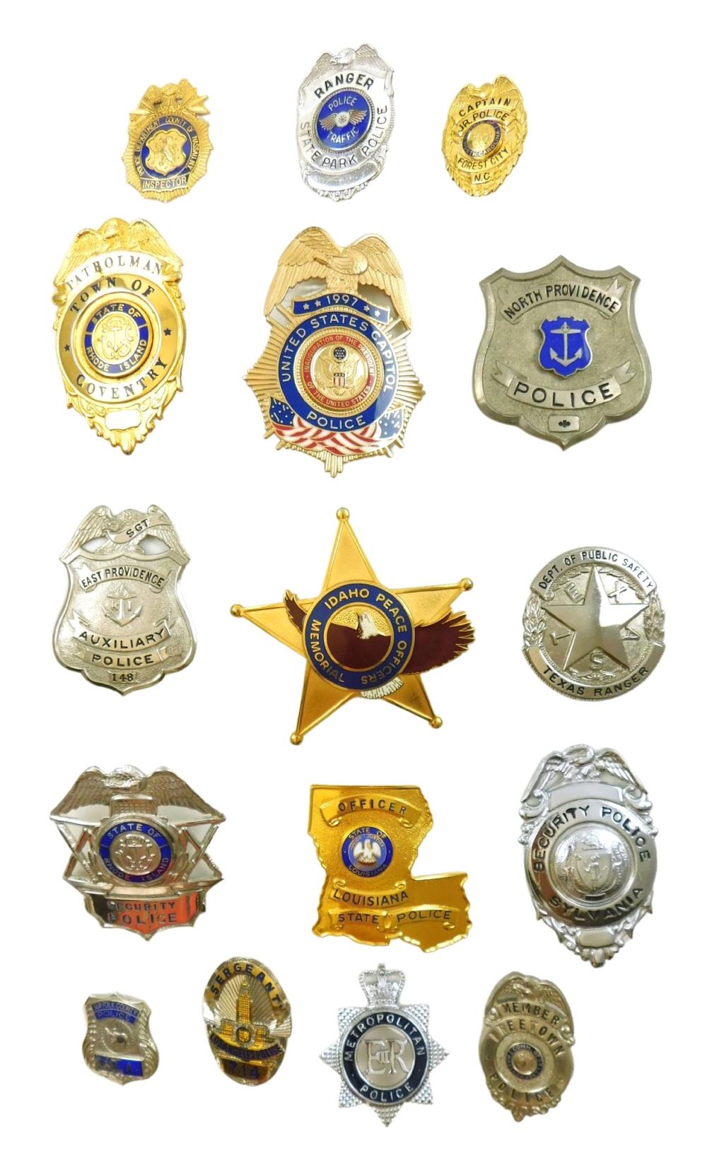 SIXTEEN POLICE AND LAW ENFORCEMENT 3092da