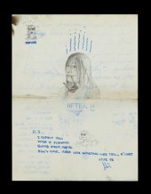 Lot Manuscript Material Wyeth  4dba1