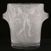 Lalique ice bucket, Ganymede, nudes