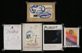 5 POSTERS CHAGALL PICASSO BRAQUE  30c693