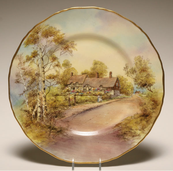 Royal Worcester Plate Anne Hathaway s 4e12e