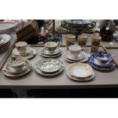 Assortment of antique and vintage china