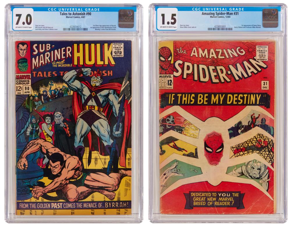 TWO SILVER AGE MARVEL COMICSTwo 30ae3d
