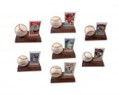 A GROUP OF BASEBALL COLLECTIBLES AND