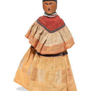 Seminole Carved and Painted Wood 30b31d