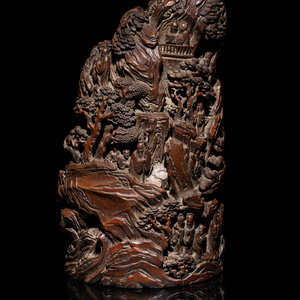 A Chinese Bamboo Root Carving of 30b488