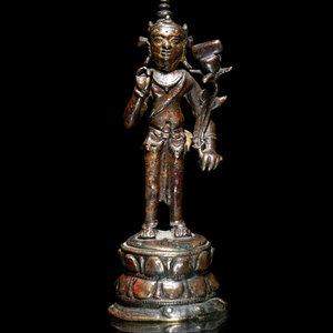 A Nepalese Parcel Gilt Bronze Figure 30b4be