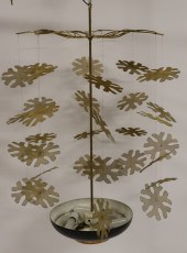 ATTR. PAAVO TYNELL SNOWFLAKE CHANDELIER.
