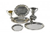 GROUP OF SEVEN SILVER PLATE AWARDED 30b9de