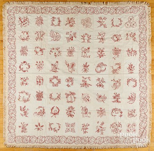 FIVE QUILTS 19TH AND 20TH C Five 30ec63