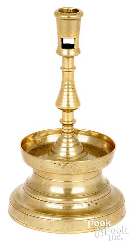 NORTH WEST EUROPE BRASS CANDLESTICK  30ed01