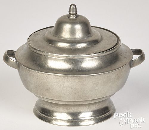 CRANSTON RHODE ISLAND PEWTER COVERED 30ee34