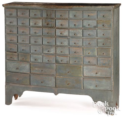 PAINTED PINE APOTHECARY CUPBOARD  30def4
