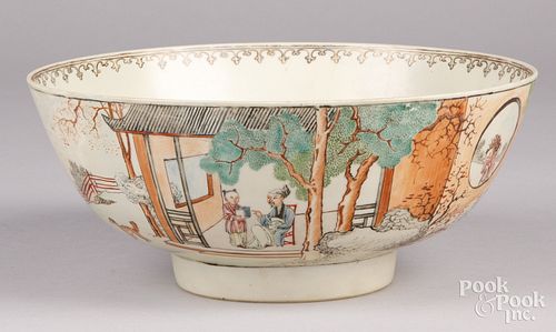 CHINESE EXPORT PORCELAIN BOWL  30e0a6