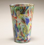 Fratelli Toso Apparenzia art glass vase.