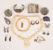 Lot of 15 pieces vintage ethnic jewelry