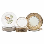 Porcelain plate grouping to include