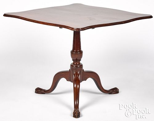 NEW ENGLAND CHIPPENDALE MAHOGANY 3101f6
