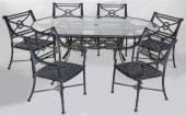 WOODARD OUTDOOR FURNITURE - DINING TABLE