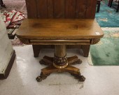REGENCY ROSEWOOD GAME TABLE ENGLISH  313e19