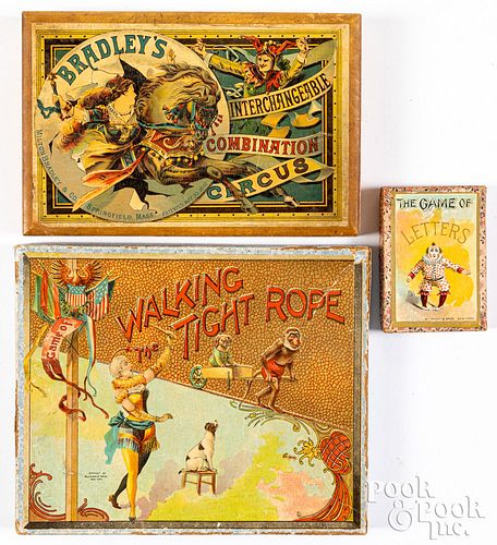 THREE CIRCUS IMAGERY GAMES LATE 313f7f