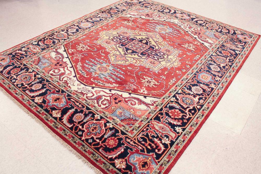 HAND KNOTTED ORIENTAL CARPET PERSIAN 31426f