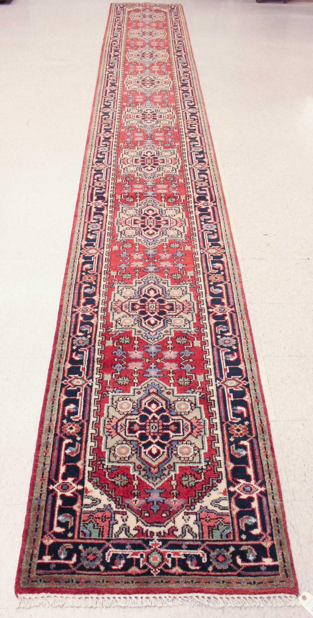HAND KNOTTED ORIENTAL LONG RUG  3142a2
