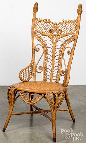 WHITNEY REED CHAIR CO VICTORIAN 3145d1