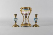 PAIR OF ORMOLU MOUNTED SEVRES STYLE 312311