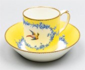 FRENCH PORCELAIN YELLOW-GROUND (FOND