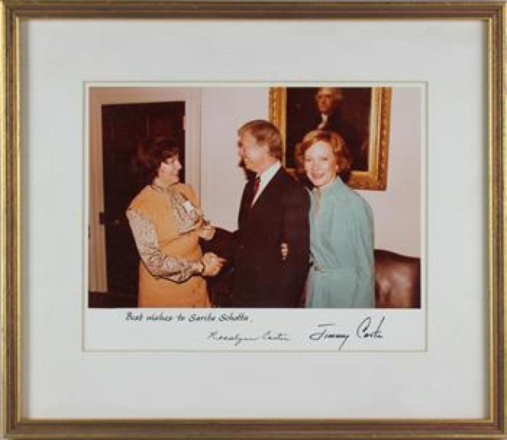 JIMMY AND ROSALYNN CARTER SIGNED 3123c8
