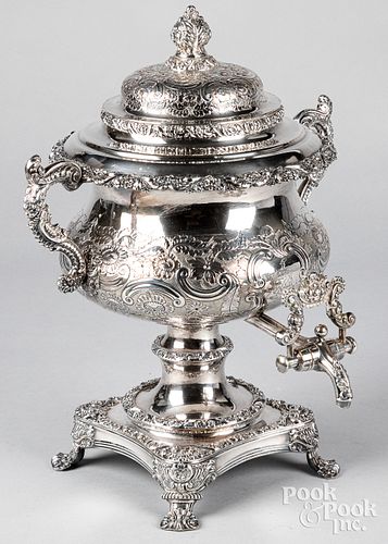 ELABORATE SILVER PLATED HOT WATER 31260c