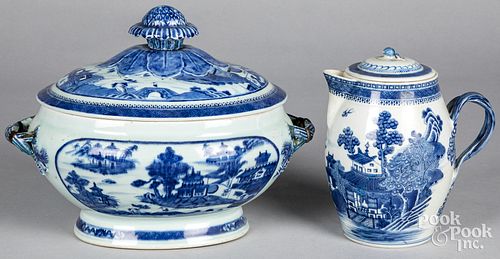 CHINESE EXPORT NANKING TUREEN AND 312636