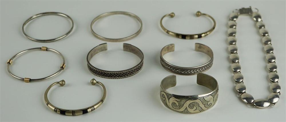 COLLECTION OF SILVER JEWELRYCOLLECTION 312769