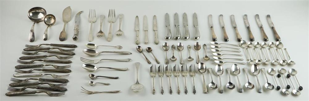GROUP OF VARIOUS SILVERWARE AND 3127c3