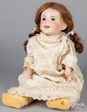 FRENCH JUMEAU LAUGHING BISQUE HEAD DOLLFrench