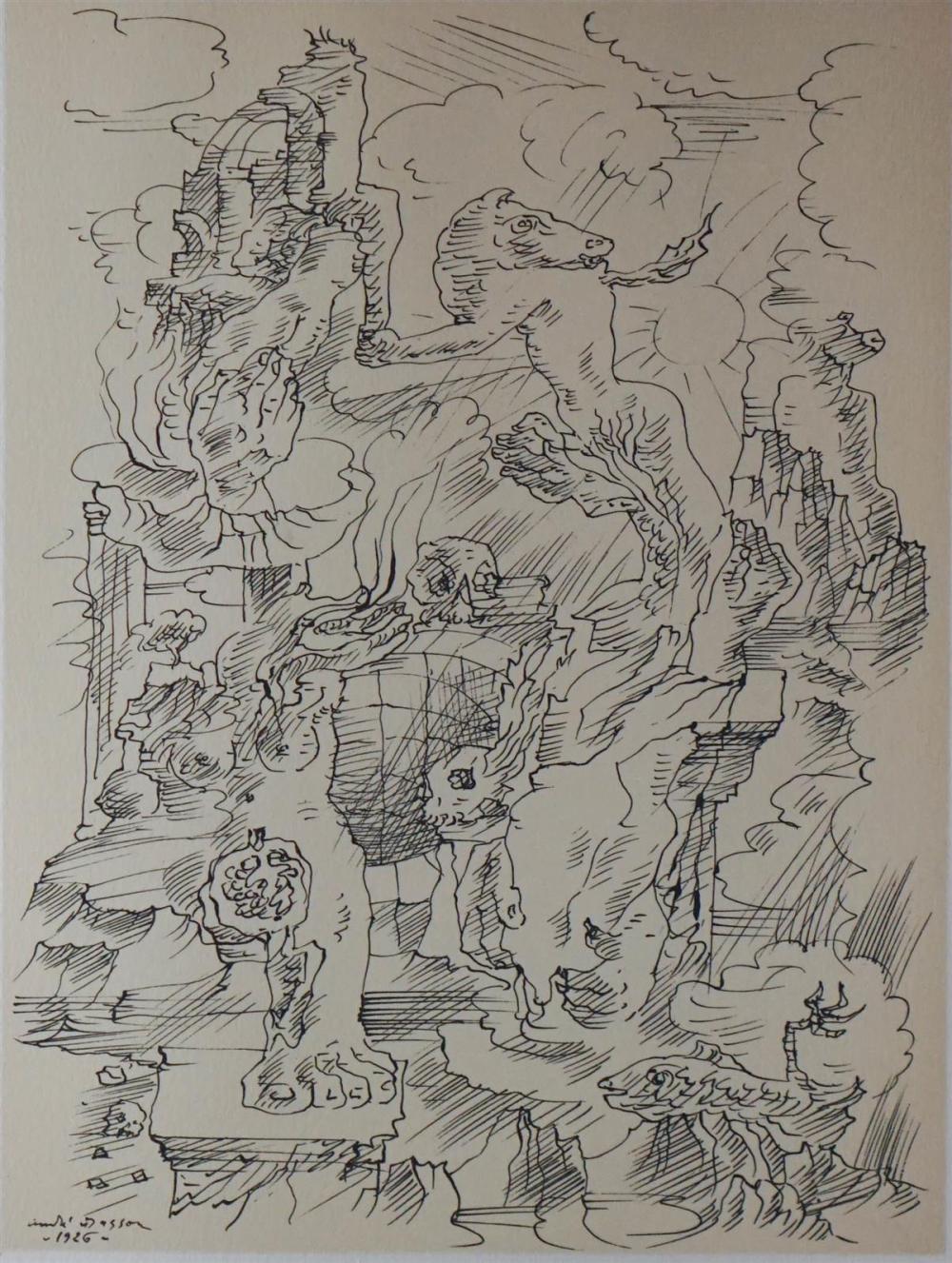 ANDRE MASSON FRENCH 1896 1987  312a9d