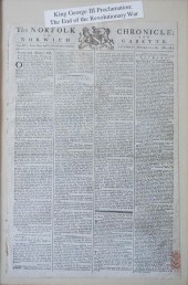 REVOLUTIONARY WAR NEWSPAPER, THE NORFOLK