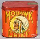 MOHAWK CHIEF 5C CIGAR TINMohawk Chief