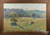 CHARLES MORRIS YOUNG OIL ON CANVAS 313096