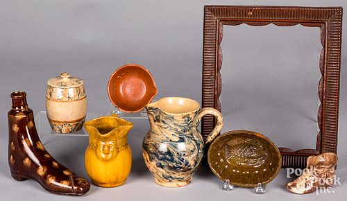 GROUP OF EARTHENWARE 19TH C Group 3131a5