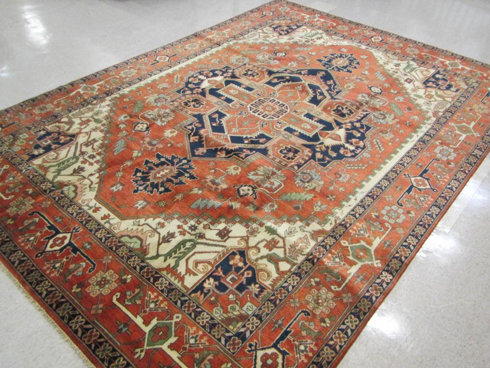 HAND KNOTTED ORIENTAL CARPET PERSIAN 315d4c