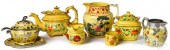 COLLECTION OF CANARY STAFFORDSHIRE,