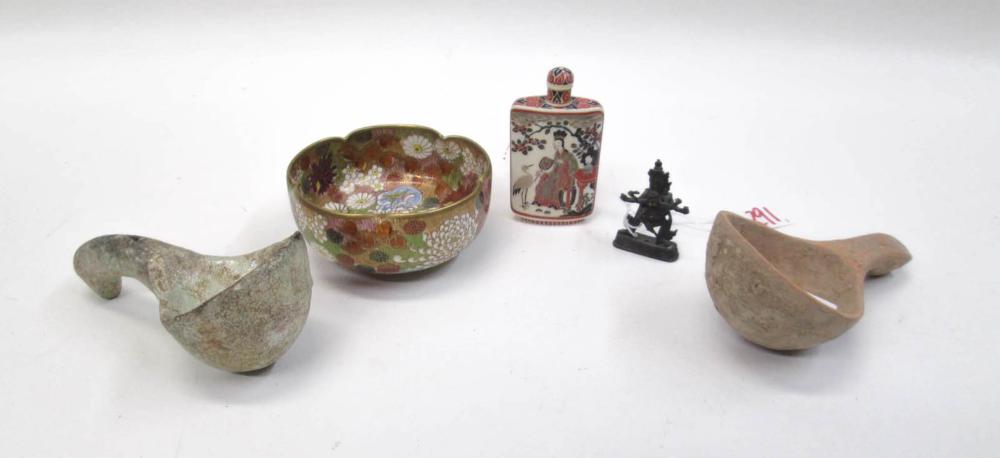 FIVE ASSORTED ASIAN ITEMS COMPRISED 316067